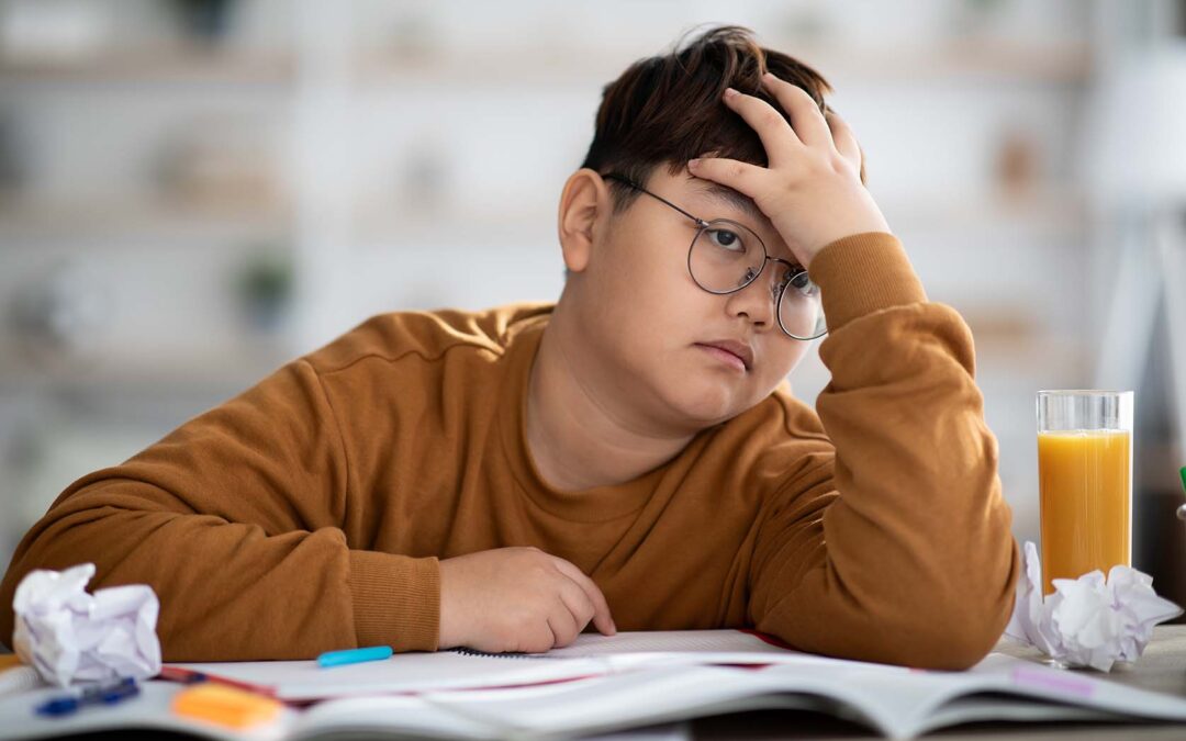 A child can't focus at home while studying. What's the cause?